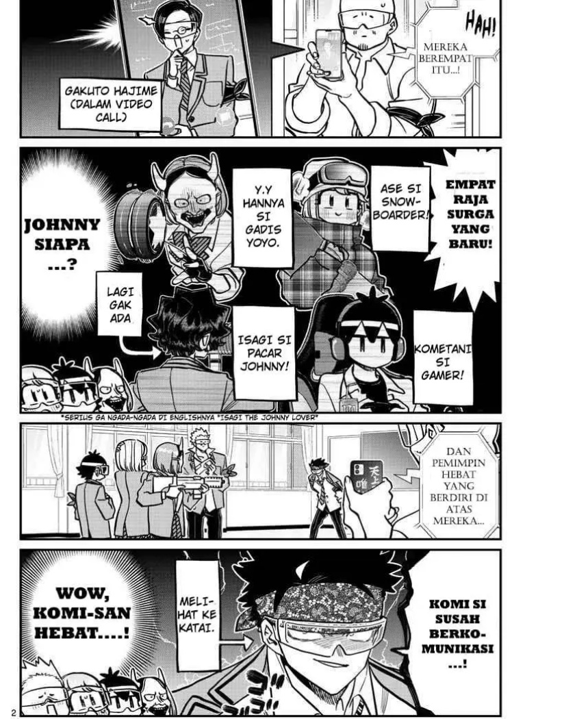 Manga Komi-san wa Komyushou Desu Chapter 333.2 gambar nomor 2