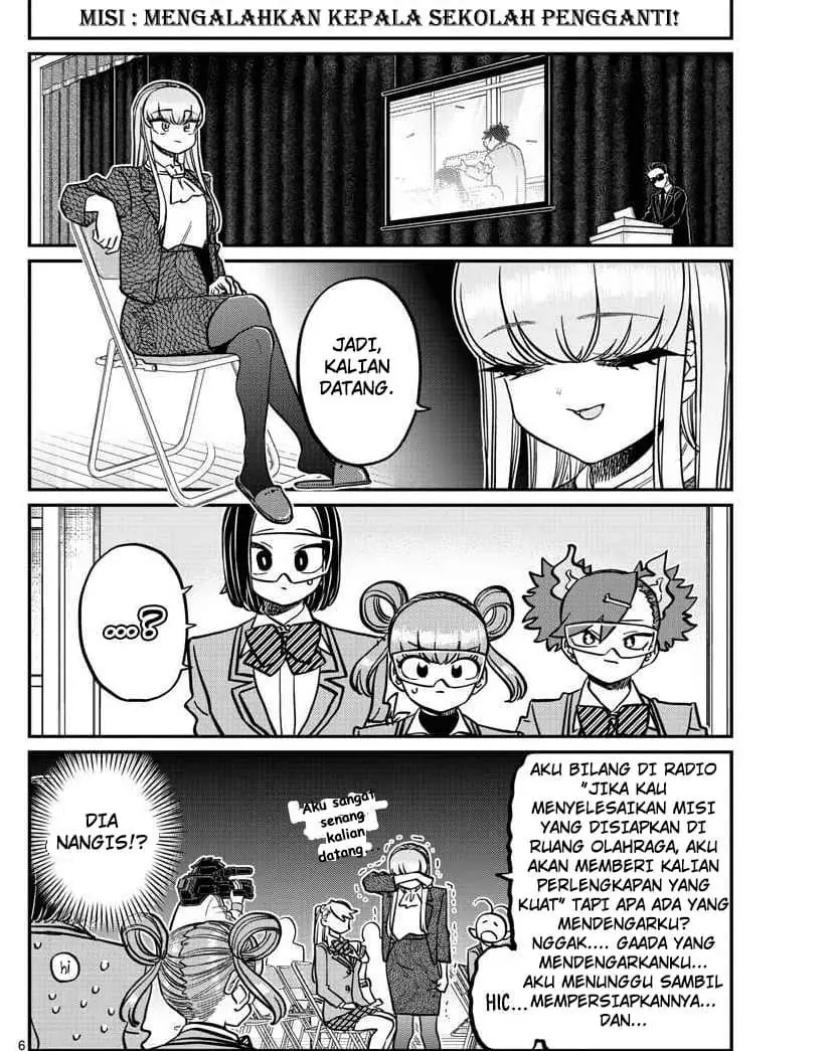 Komi-san wa Komyushou Desu Chapter 333.2 Gambar 6
