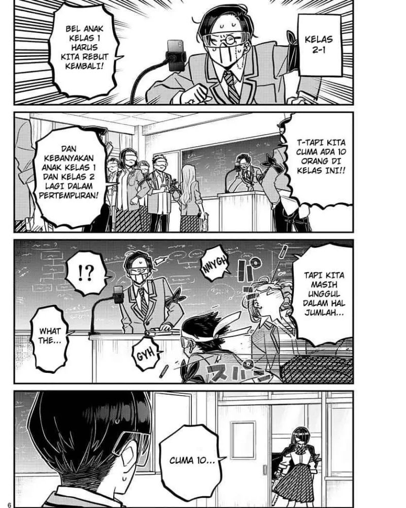 Komi-san wa Komyushou Desu Chapter 334 Gambar 6
