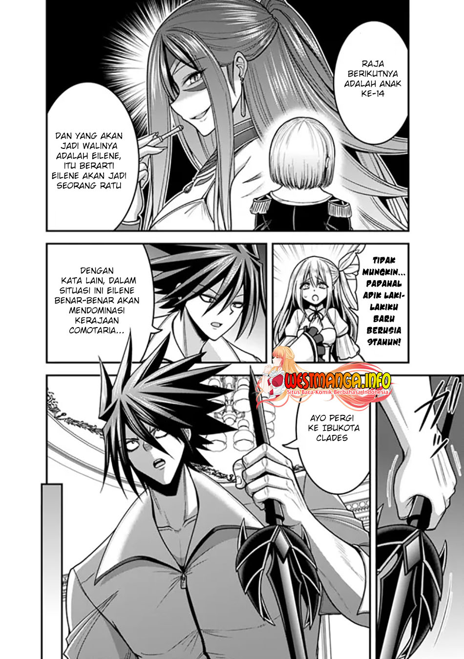 Kujibiki Tokushou: Musou Harem-ken Chapter 33.1 Gambar 14