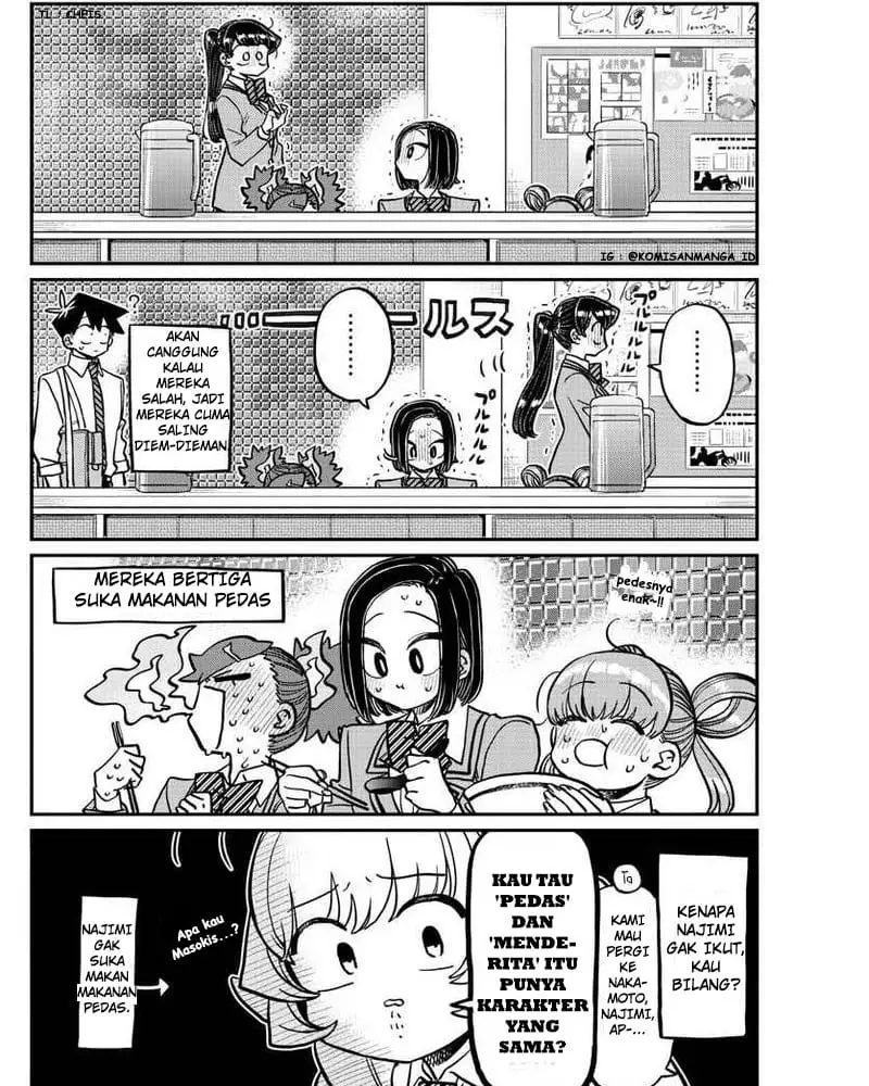 Komi-san wa Komyushou Desu Chapter 337 Gambar 18