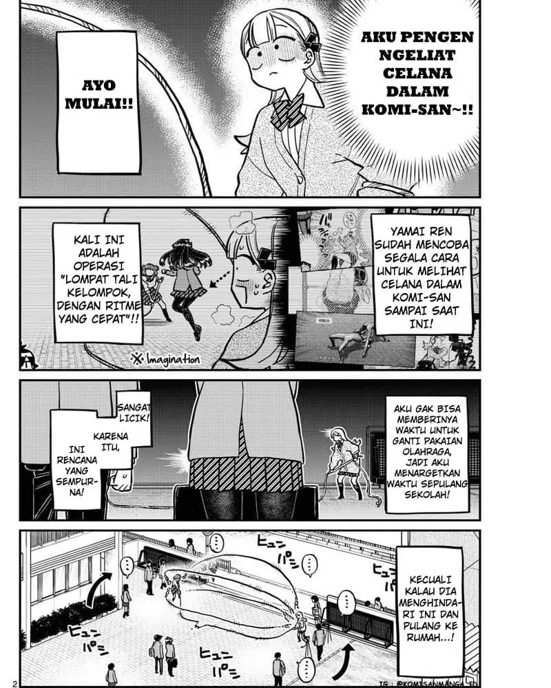 Manga Komi-san wa Komyushou Desu Chapter 336 gambar nomor 2