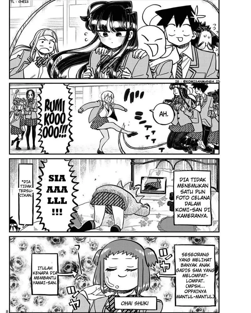 Komi-san wa Komyushou Desu Chapter 336 Gambar 8