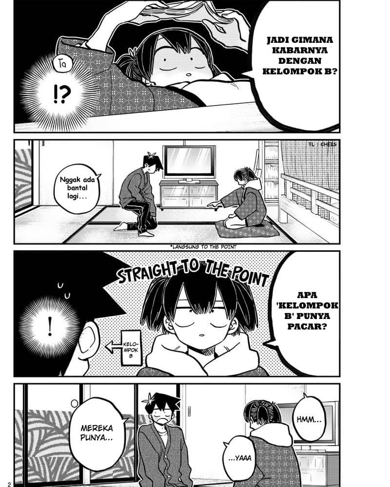 Manga Komi-san wa Komyushou Desu Chapter 338 gambar nomor 2