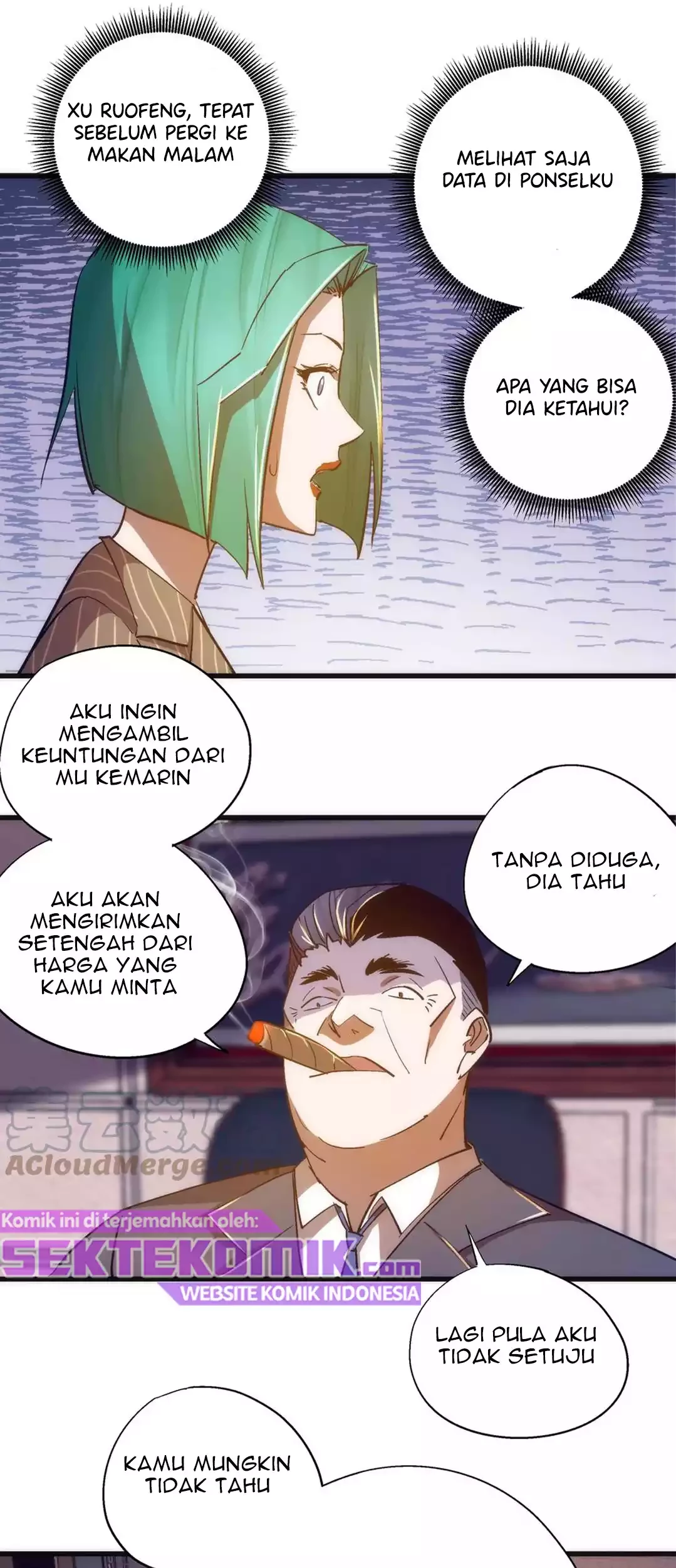 I’m Not The Overlord Chapter 113 Gambar 40