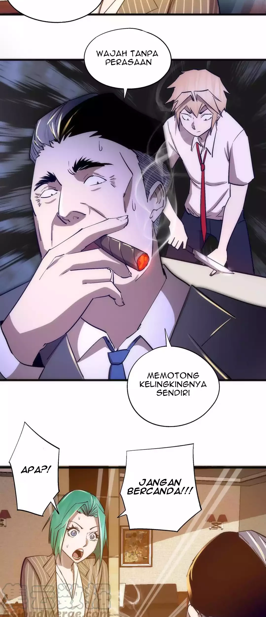 I’m Not The Overlord Chapter 113 Gambar 45