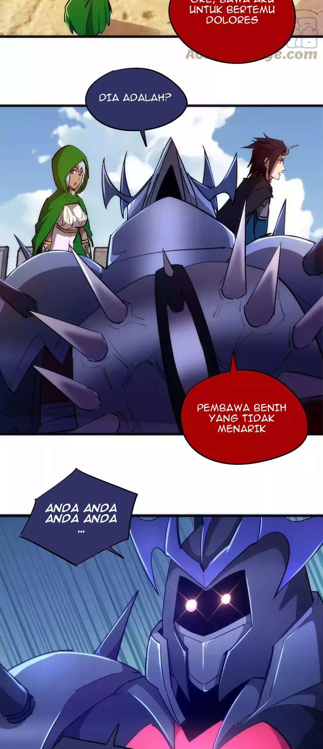 I’m Not The Overlord Chapter 108 Gambar 4