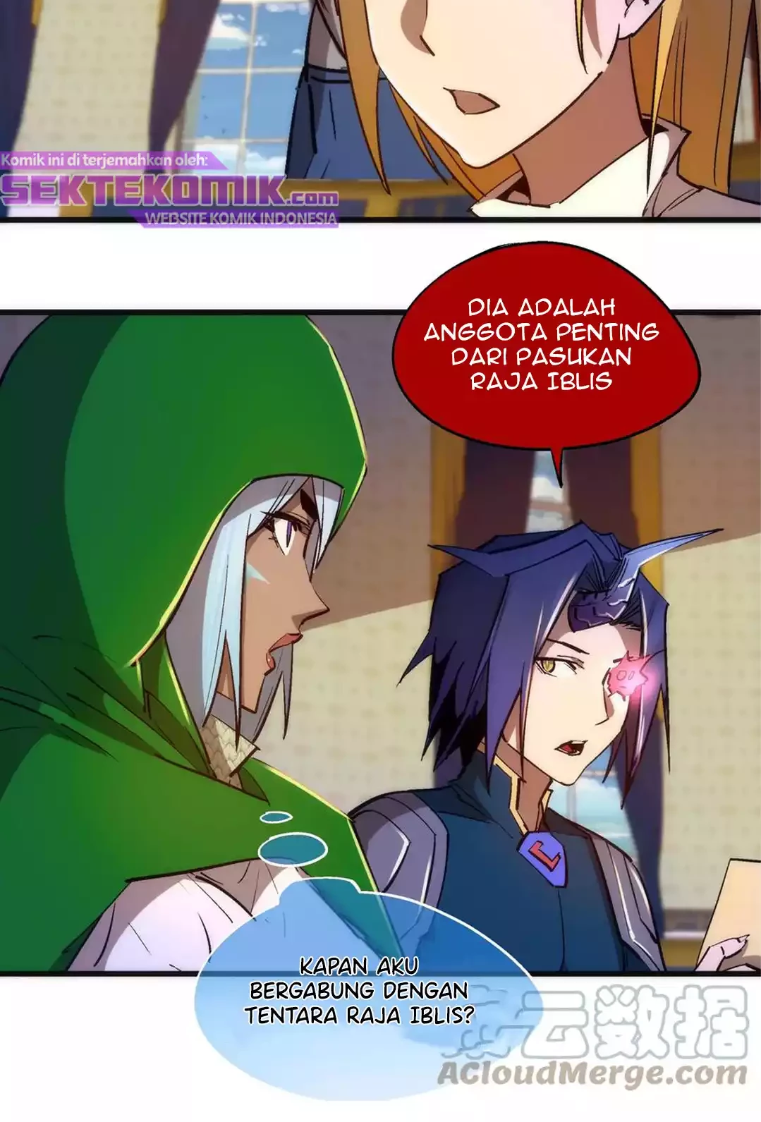 I’m Not The Overlord Chapter 108 Gambar 8