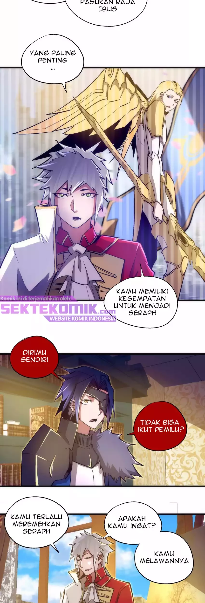 I’m Not The Overlord Chapter 119 Gambar 32