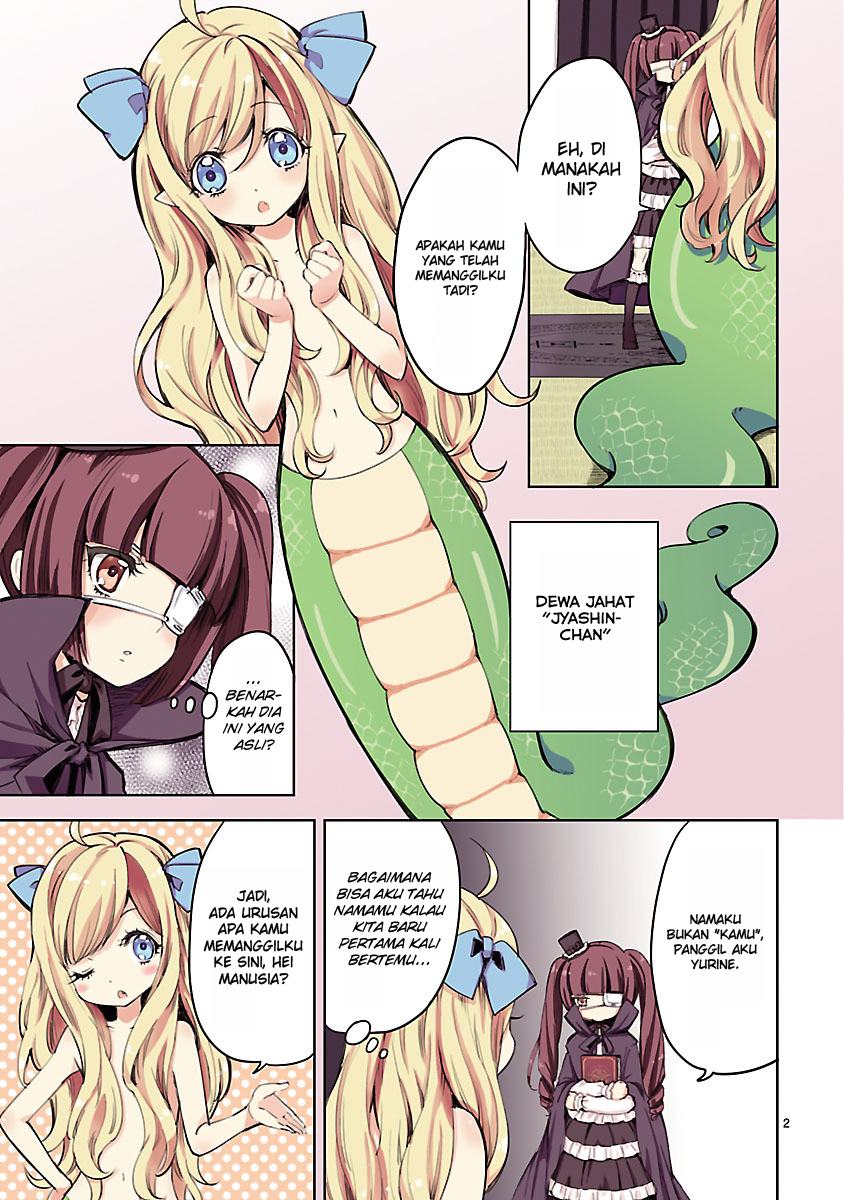 Jashin-chan Dropkick Chapter 01 Gambar 4