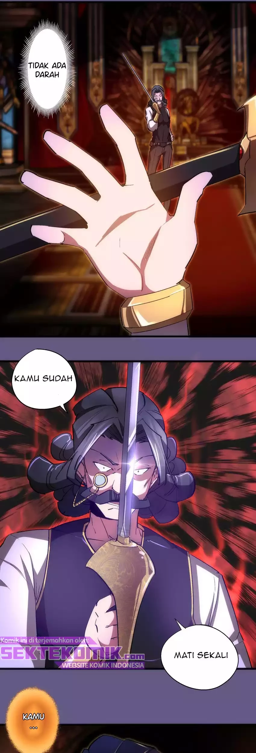 I’m Not The Overlord Chapter 121 Gambar 36