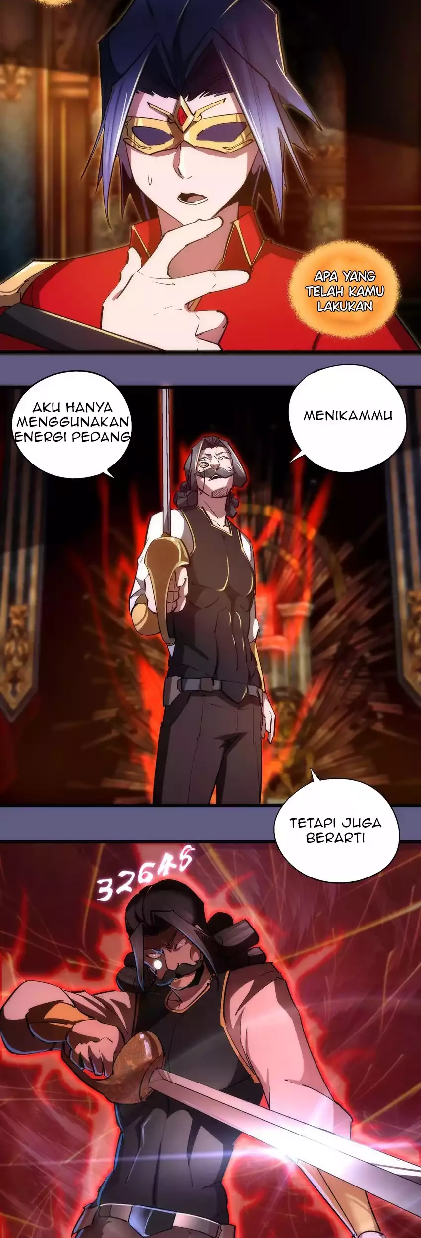 I’m Not The Overlord Chapter 121 Gambar 37