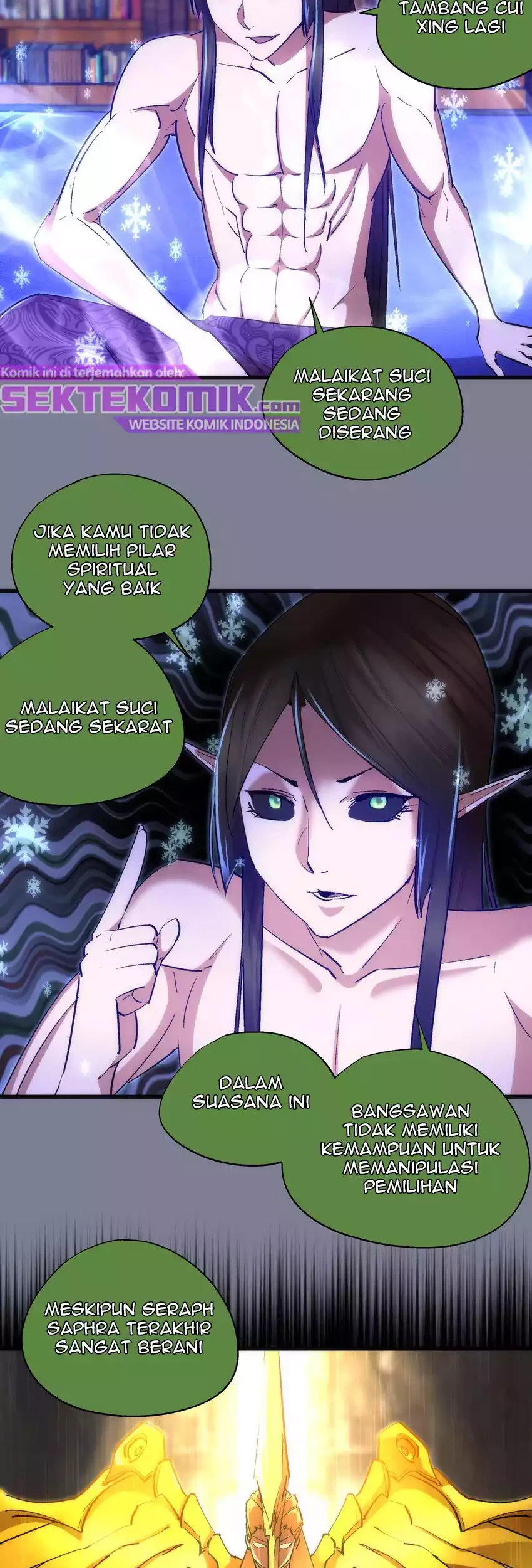 I’m Not The Overlord Chapter 121 Gambar 4