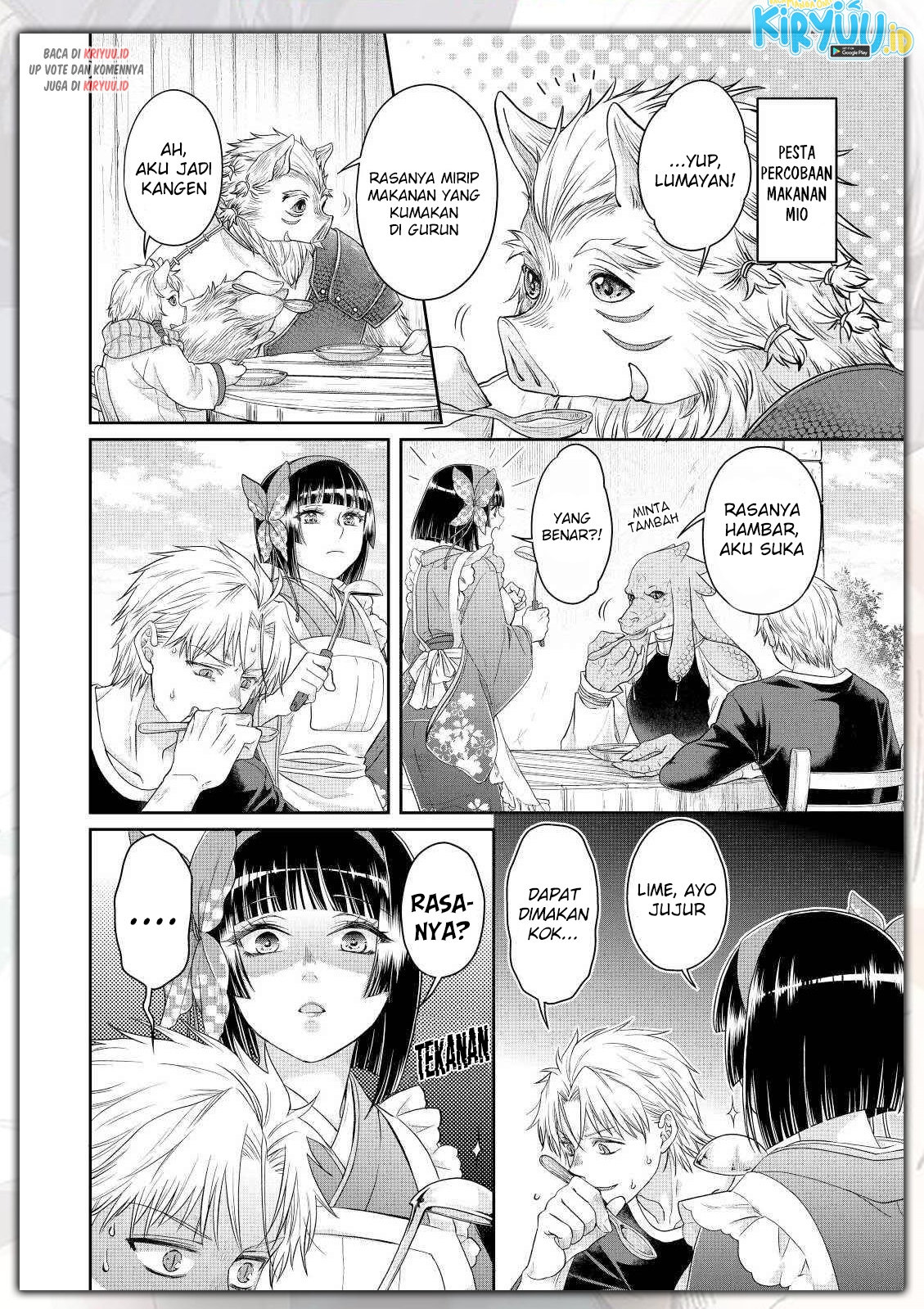 Tsuki ga Michibiku Isekai Douchuu Chapter 76 Gambar 15