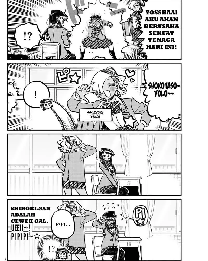 Manga Komi-san wa Komyushou Desu Chapter 341 gambar nomor 2
