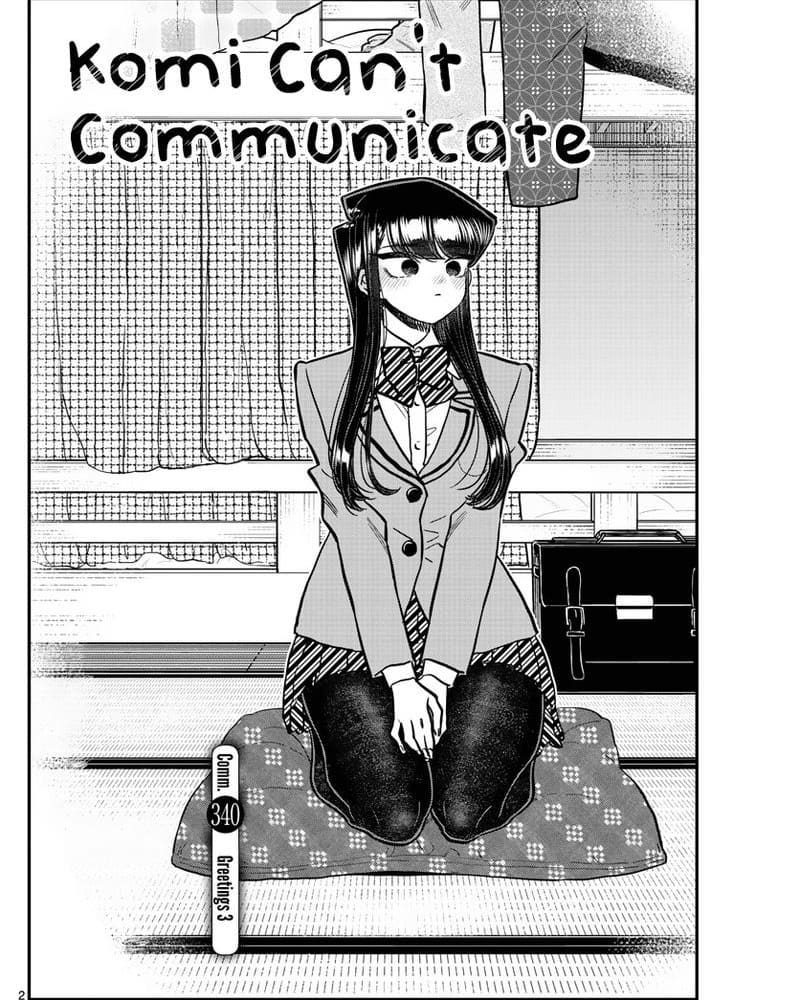 Manga Komi-san wa Komyushou Desu Chapter 340 gambar nomor 2