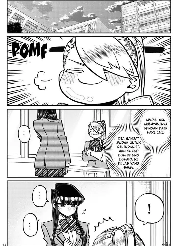 Komi-san wa Komyushou Desu Chapter 342 Gambar 7