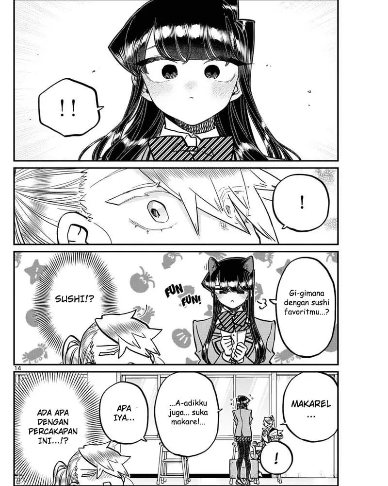 Komi-san wa Komyushou Desu Chapter 343 Gambar 15