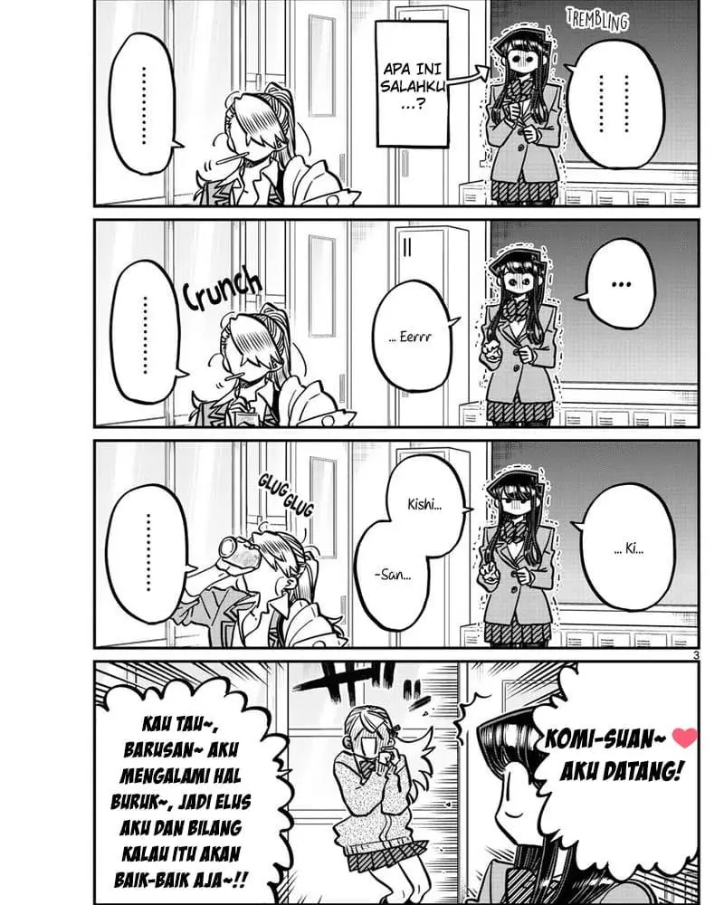 Komi-san wa Komyushou Desu Chapter 343 Gambar 4