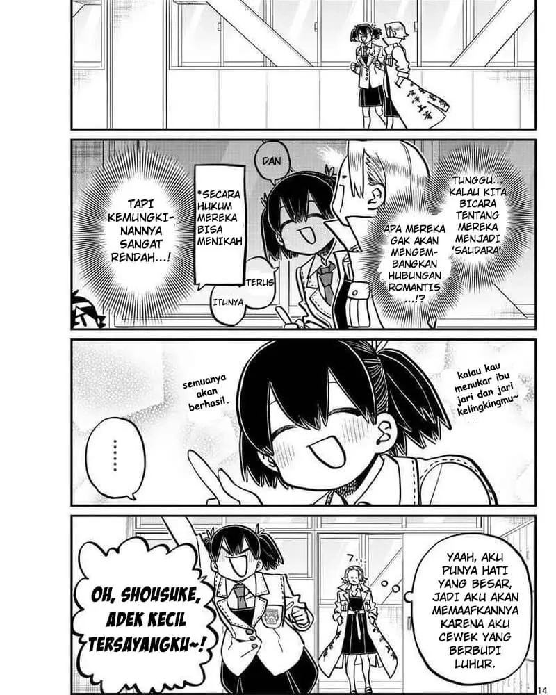 Komi-san wa Komyushou Desu Chapter 344 Gambar 14
