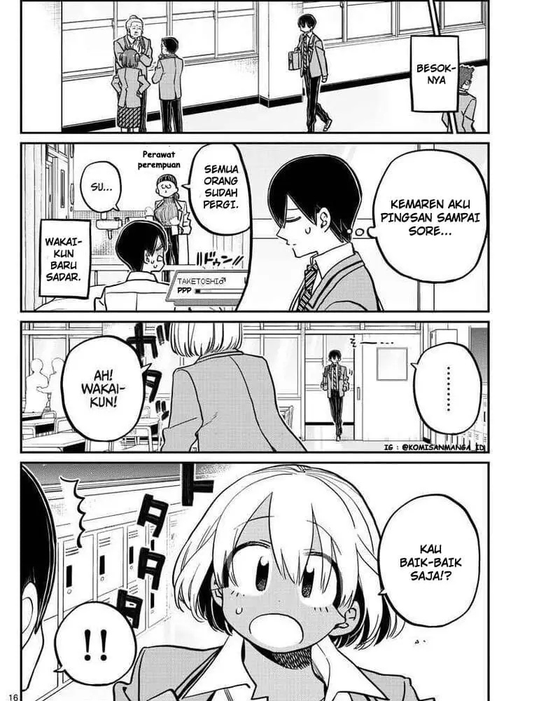 Komi-san wa Komyushou Desu Chapter 345 Gambar 16