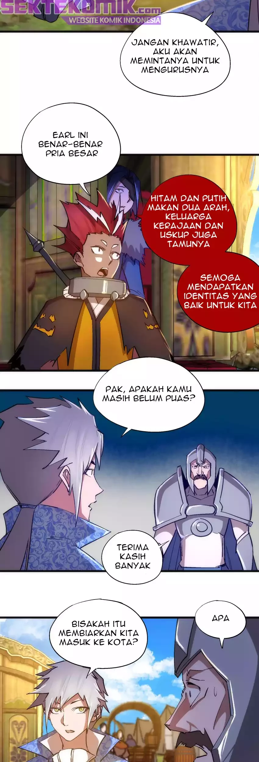 I’m Not The Overlord Chapter 117 Gambar 31