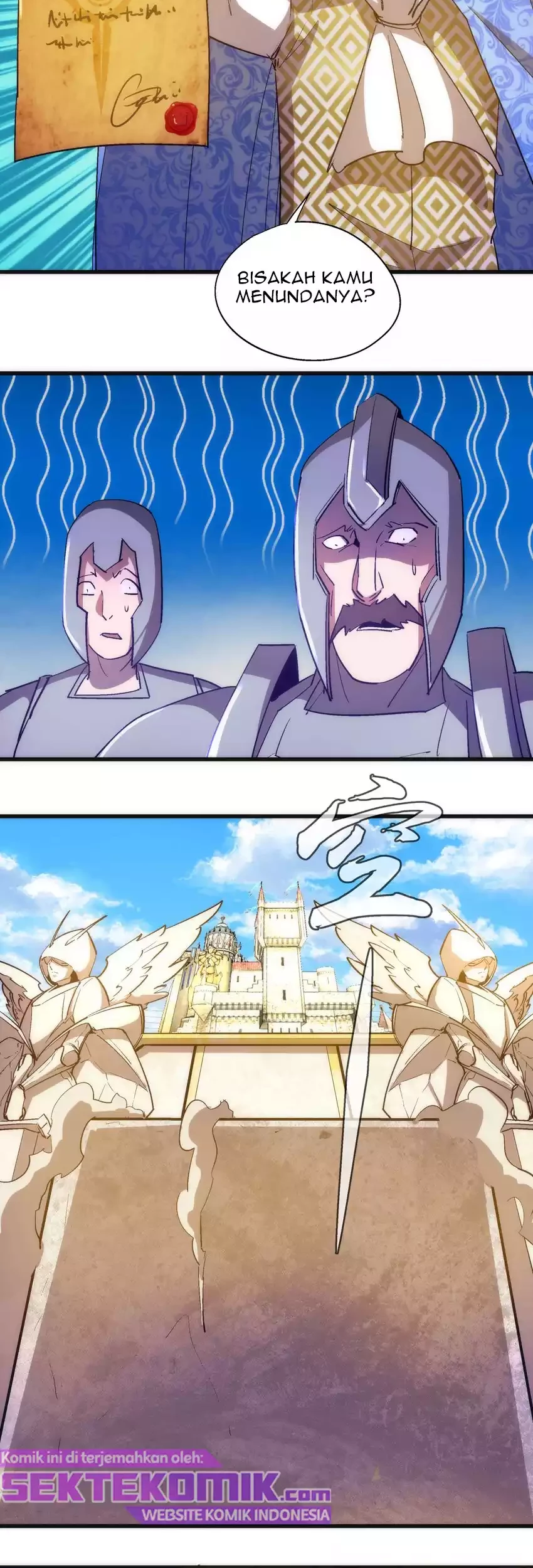 I’m Not The Overlord Chapter 117 Gambar 34