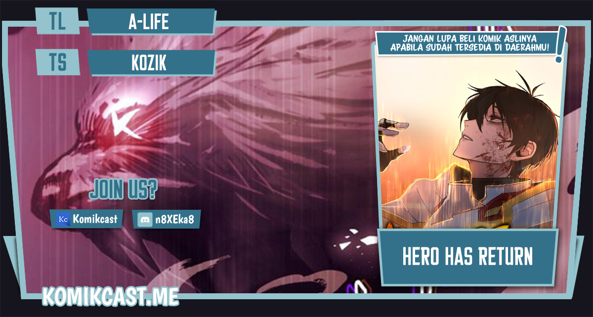 Komik Hero Has Returned Chapter 62 gambar nomor 1
