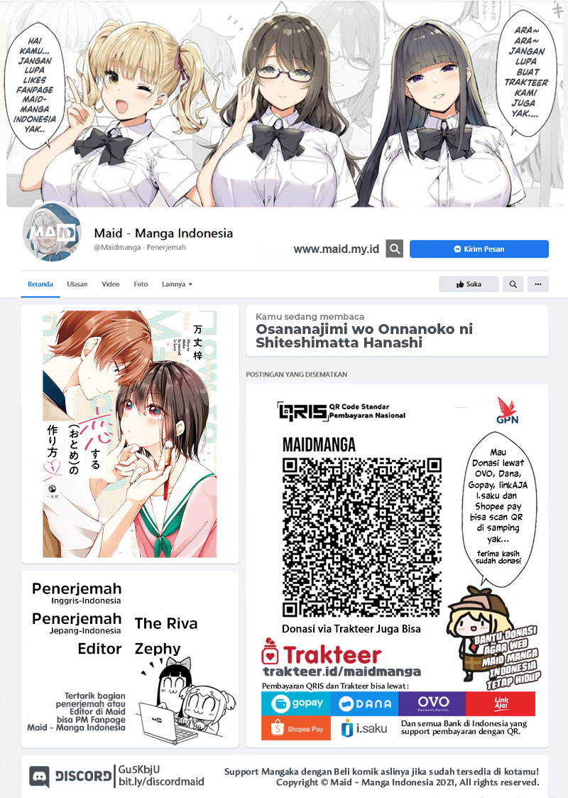 Manga Osananajimi wo Onnanoko ni Shiteshimatta Hanashi Chapter 36 gambar nomor 2