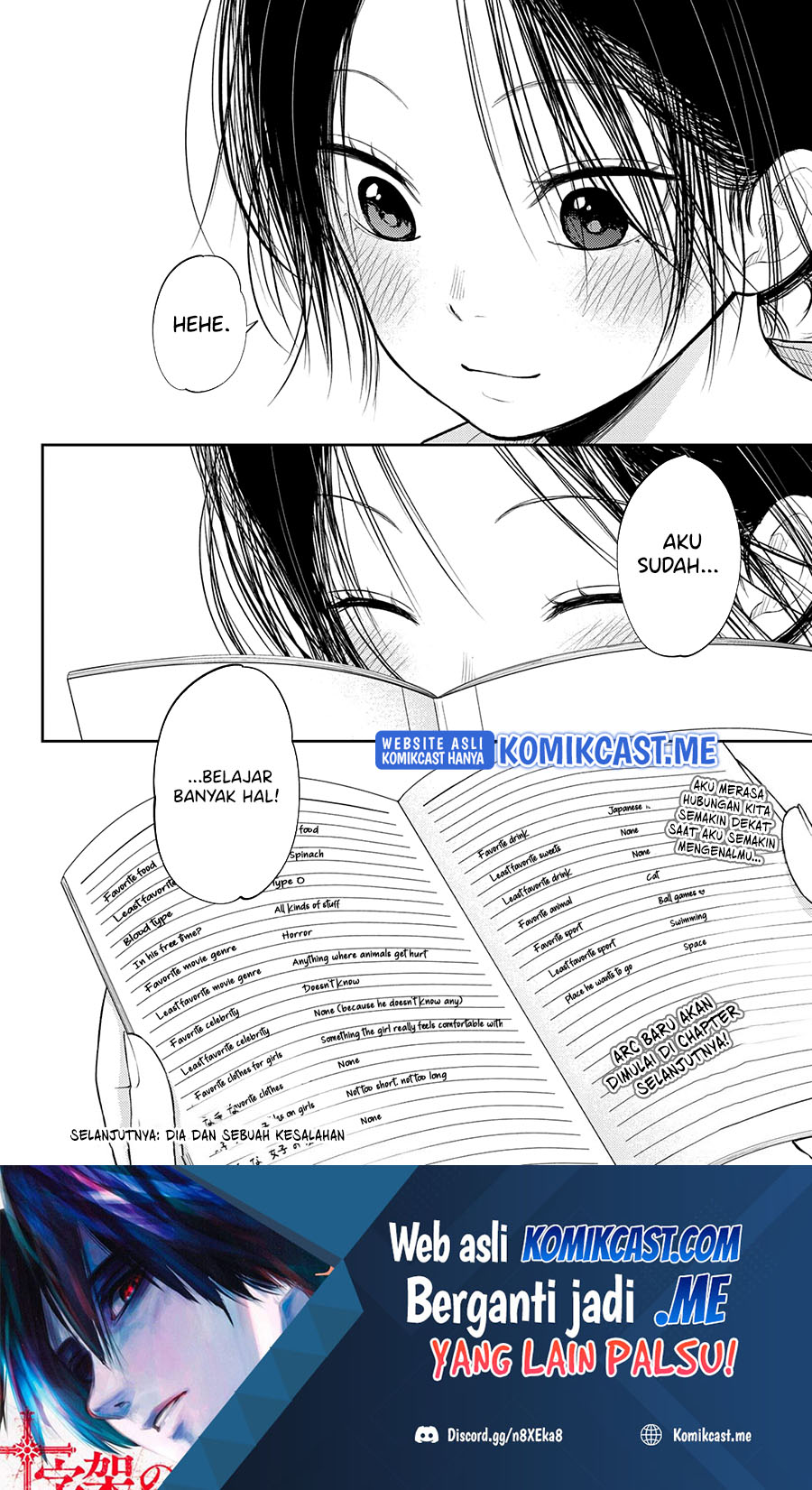 Kuroiwa Medaka ni Watashi no Kawaii ga Tsuujinai Chapter 54 Gambar 15