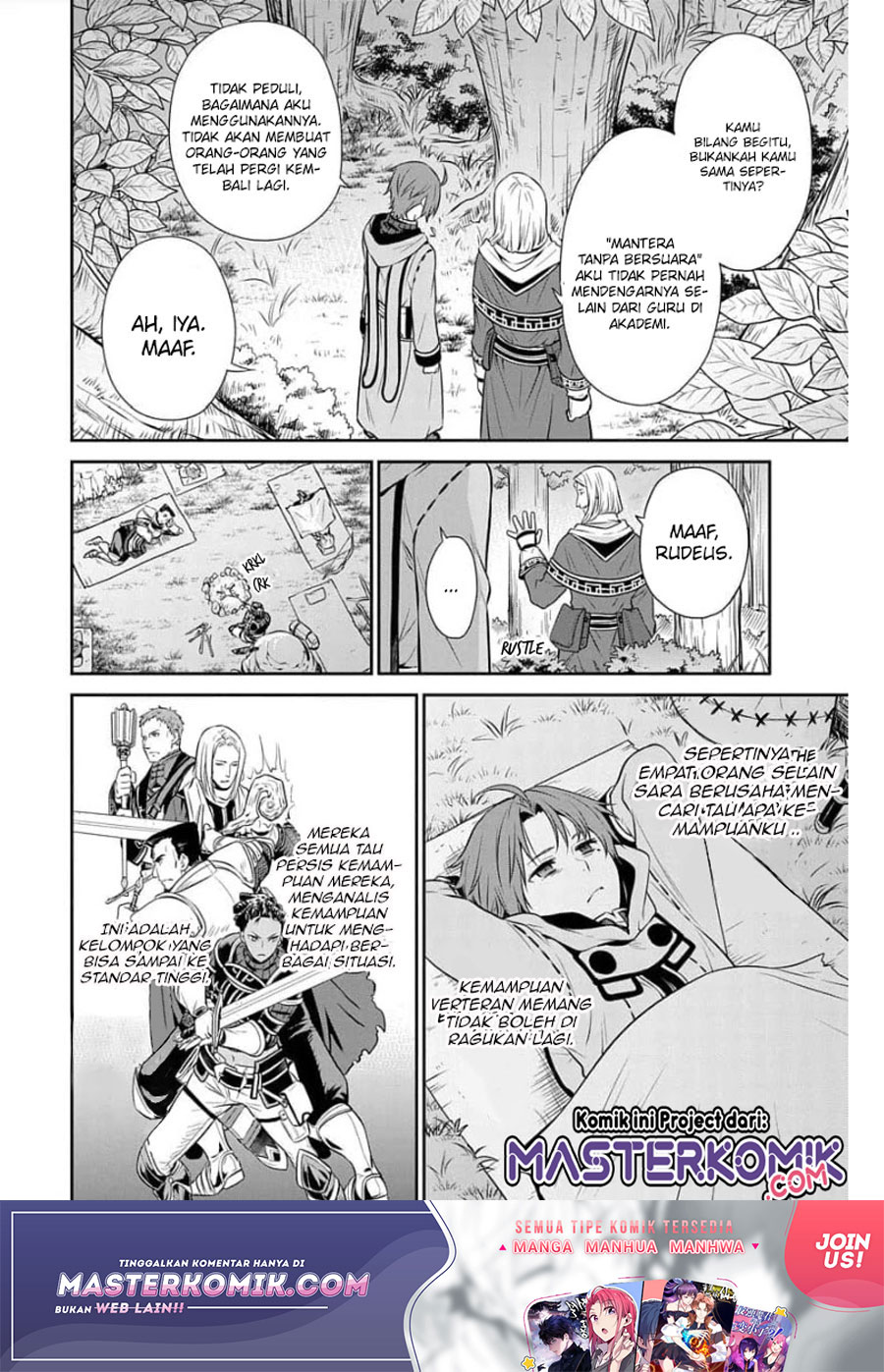 Mushoku Tensei – Depressed Magician Arc Chapter 03 Gambar 23