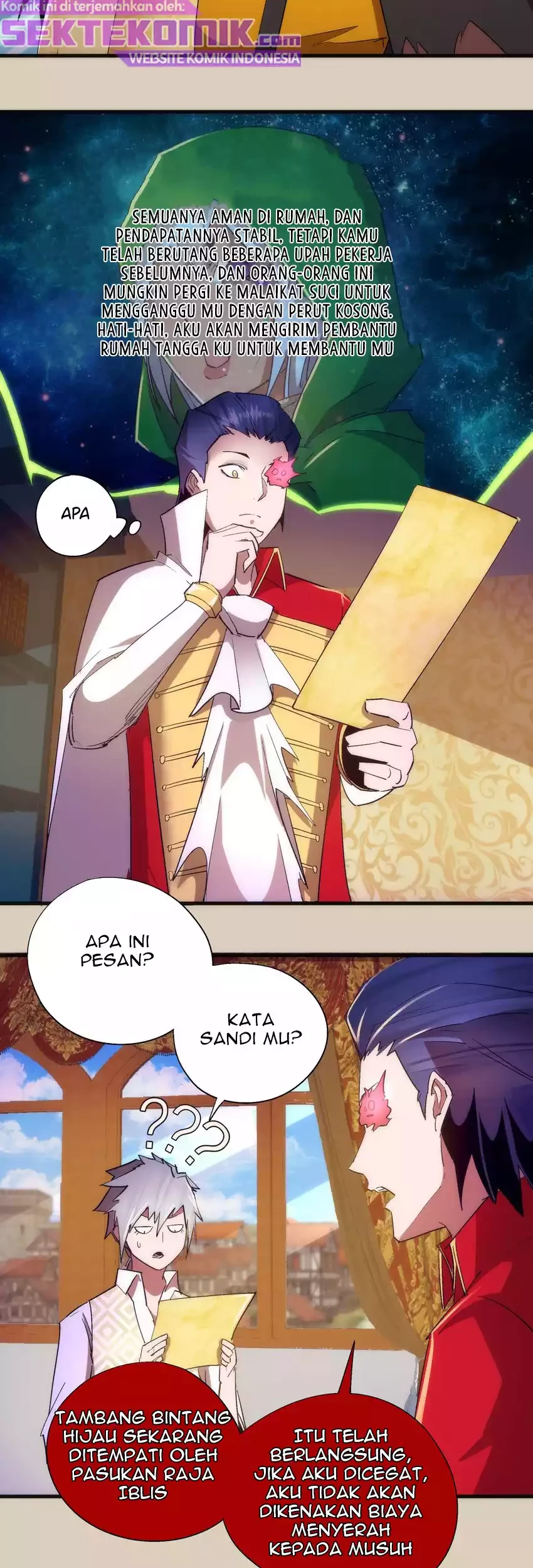 I’m Not The Overlord Chapter 124 Gambar 38