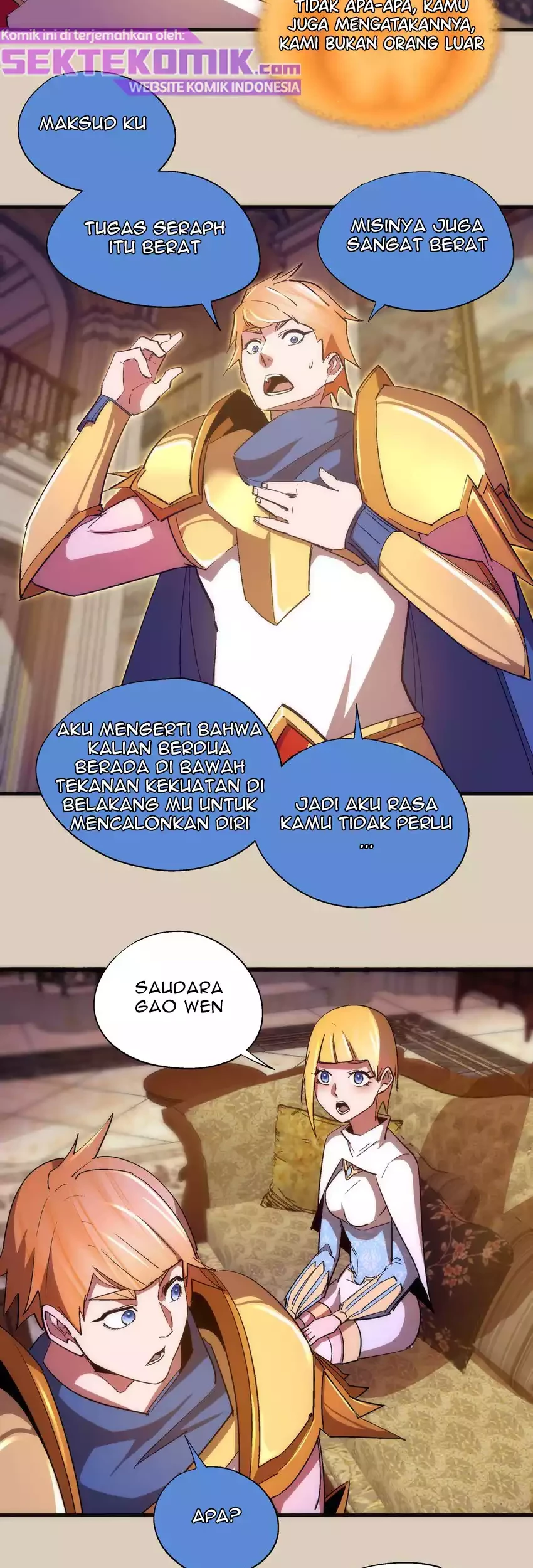 I’m Not The Overlord Chapter 124 Gambar 28