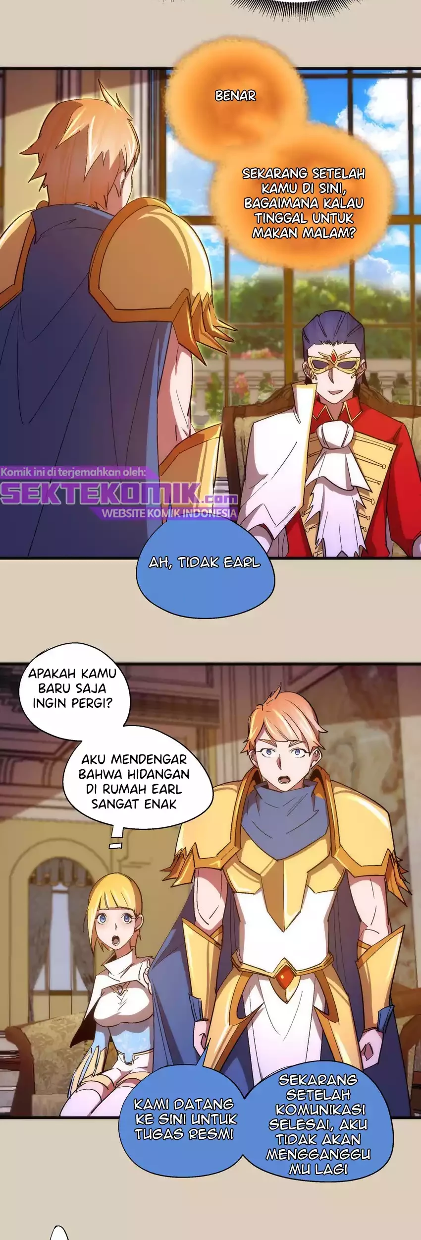 I’m Not The Overlord Chapter 124 Gambar 31