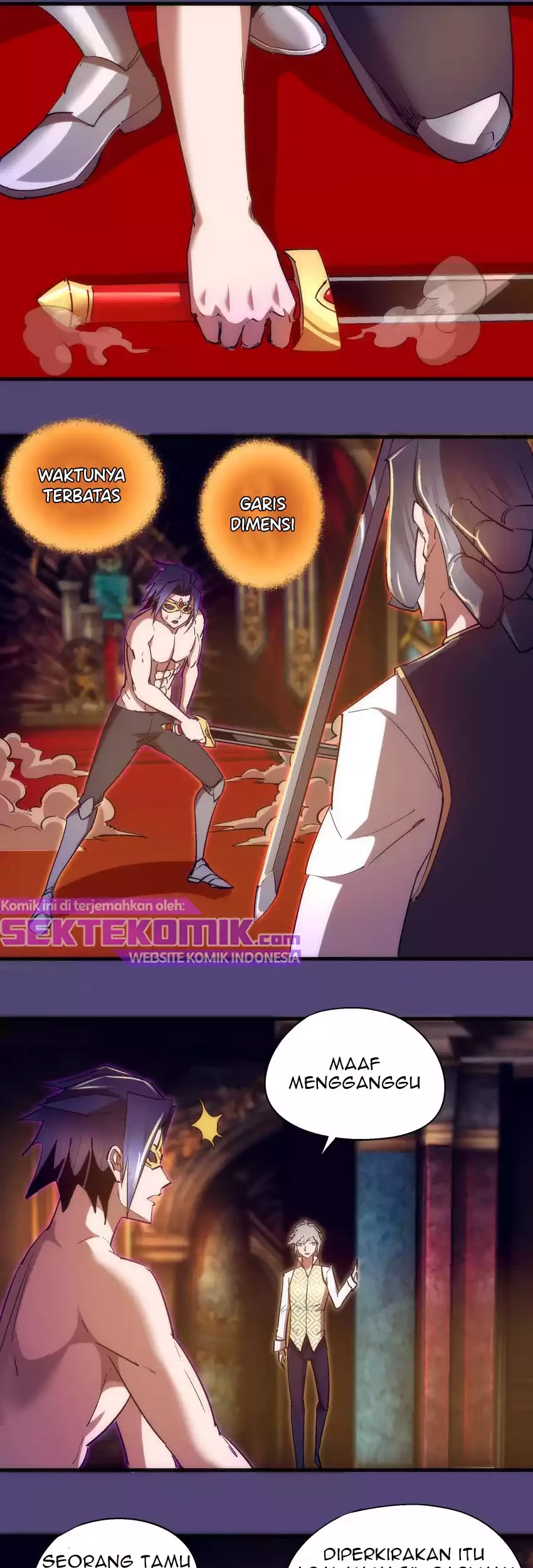 I’m Not The Overlord Chapter 124 Gambar 4