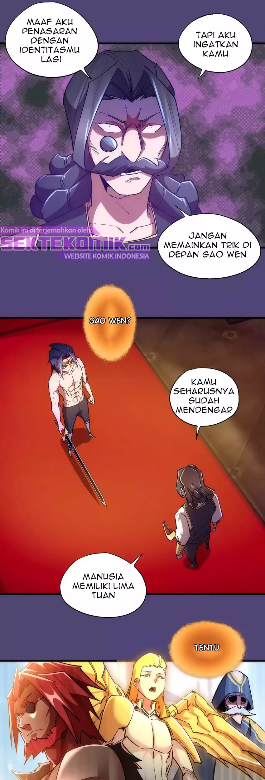 I’m Not The Overlord Chapter 124 Gambar 7