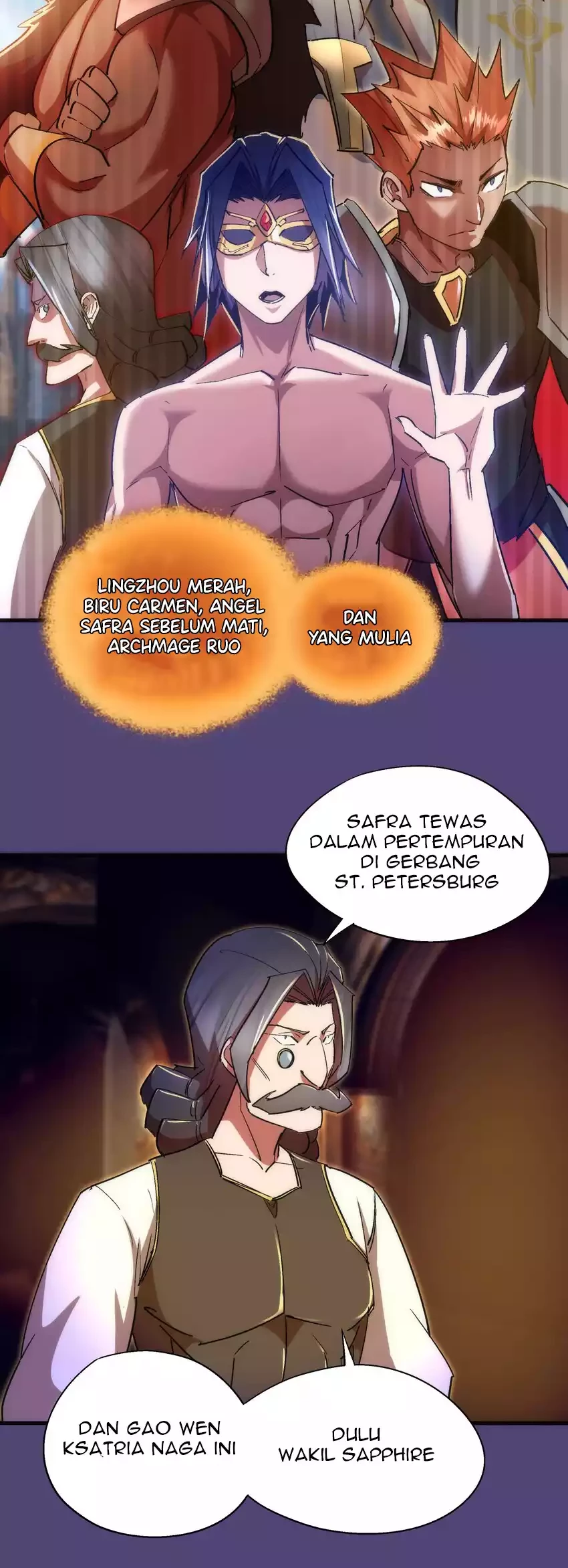 I’m Not The Overlord Chapter 124 Gambar 8