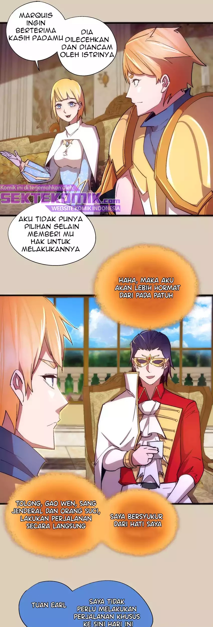 I’m Not The Overlord Chapter 124 Gambar 18