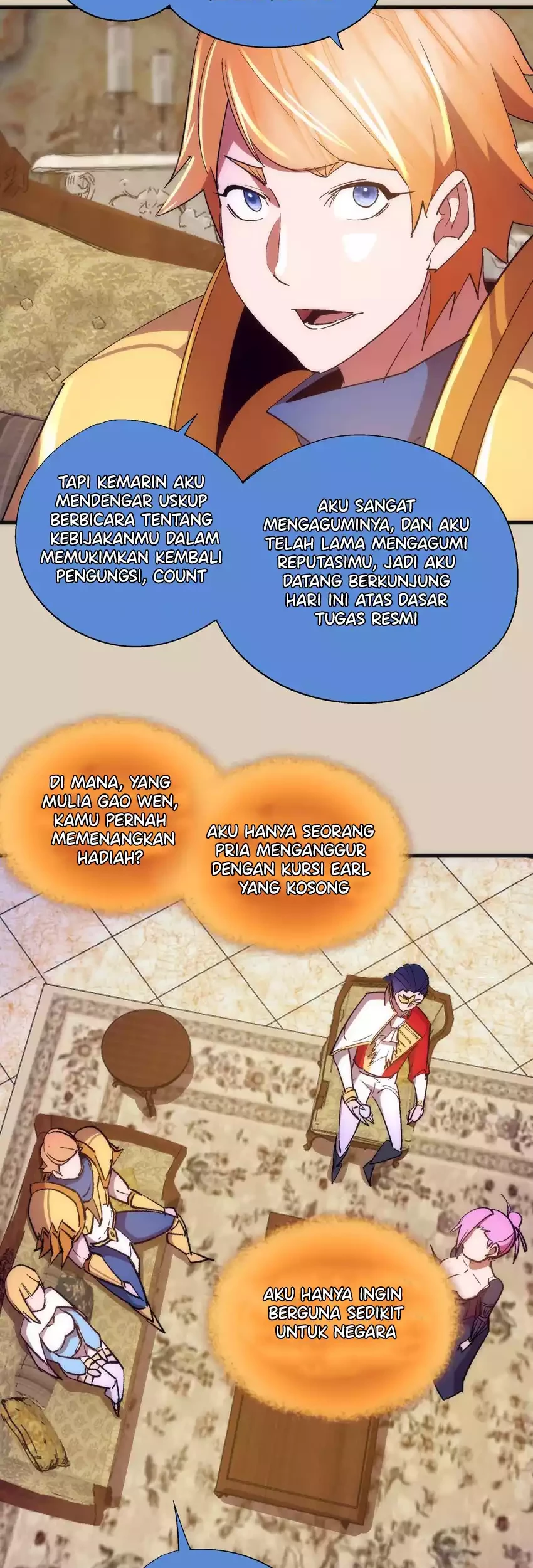 I’m Not The Overlord Chapter 124 Gambar 19