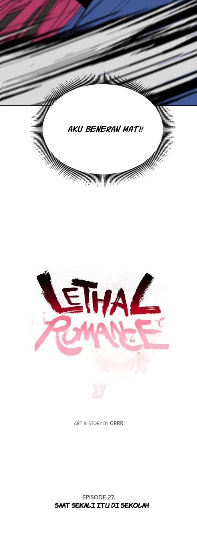 Deadly VS Romance (Lethal Romance) Chapter 27 Gambar 3