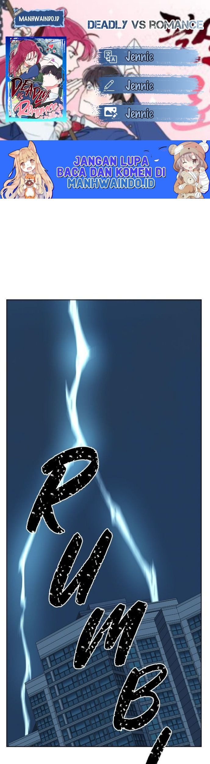 Komik Deadly VS Romance (Lethal Romance) Chapter 44 gambar nomor 1