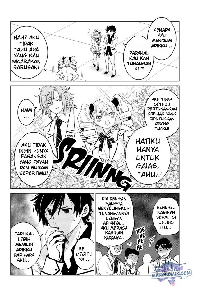 Ochikobore Datta Ani Ga Jitsuha Saikyou: Shijou Saikyou No Yuusha Wa Tensei-shi, Gakuen De Mujikaku Ni Musou Suru Chapter 02.2 Gambar 11