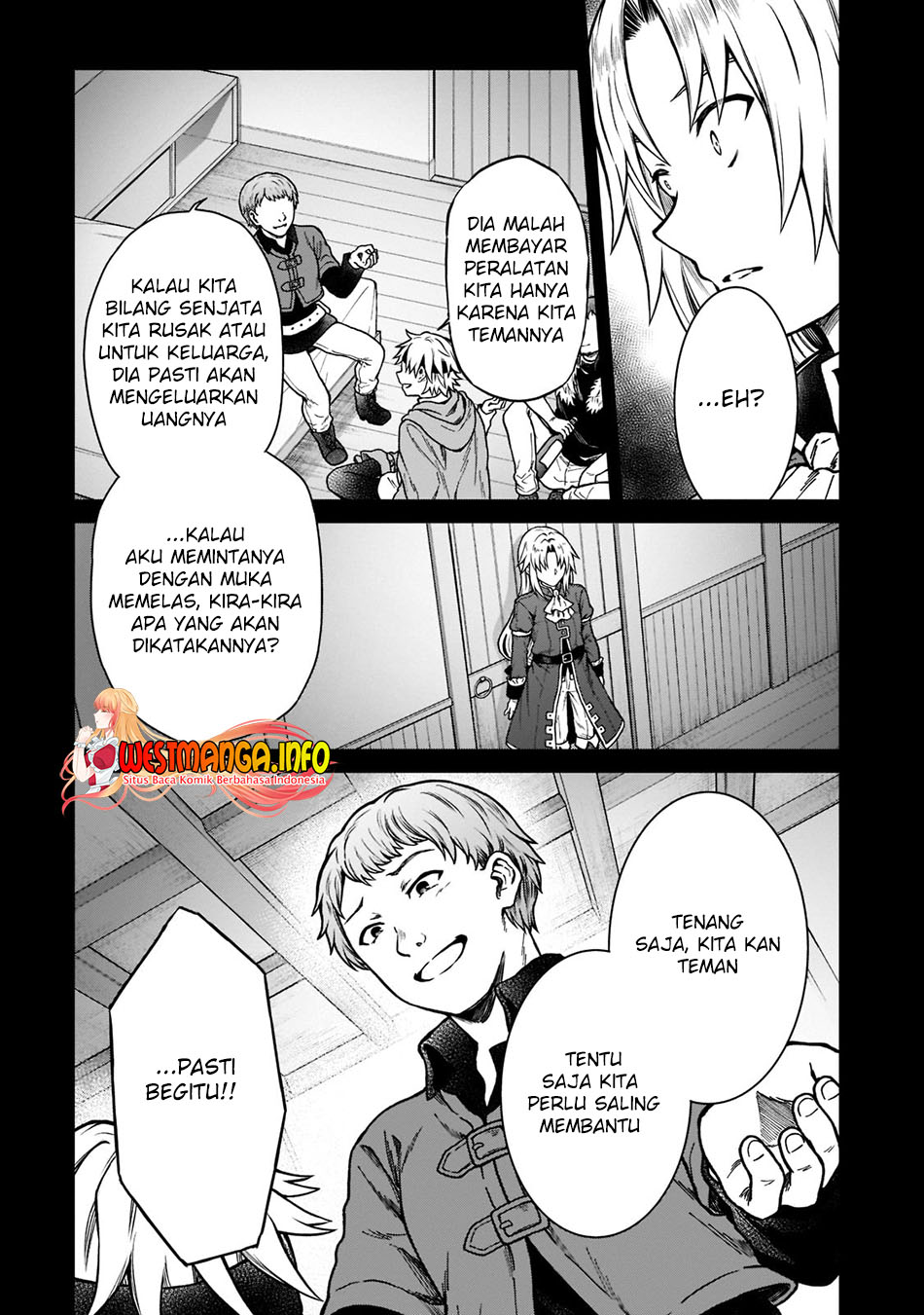 D Rank Adventurer Invited By A Brave Party, And The Stalking Princess Chapter 07 Gambar 17