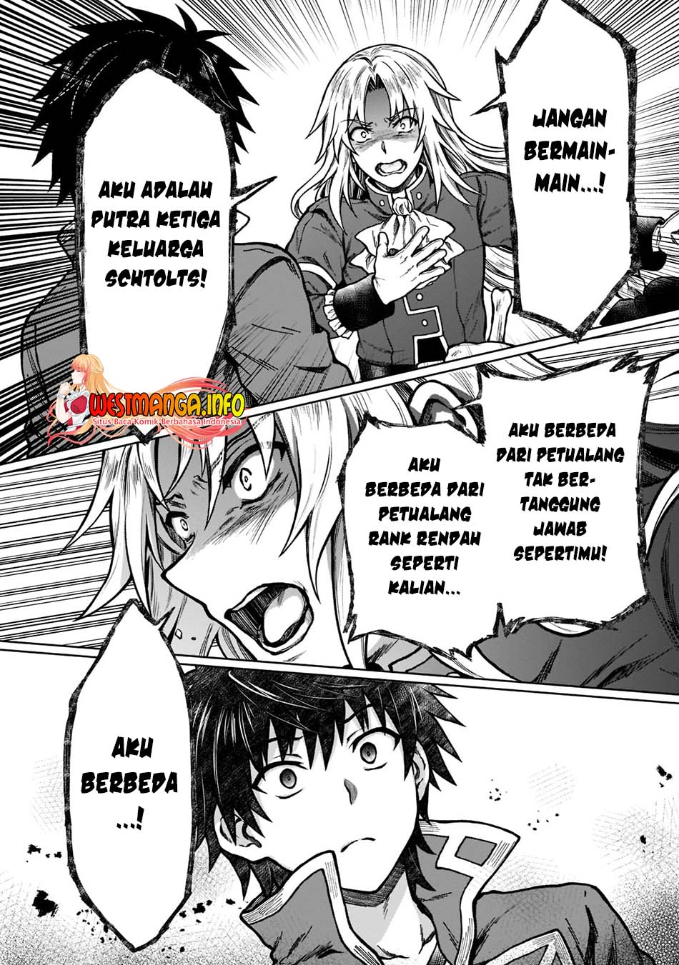 D Rank Adventurer Invited By A Brave Party, And The Stalking Princess Chapter 07 Gambar 11