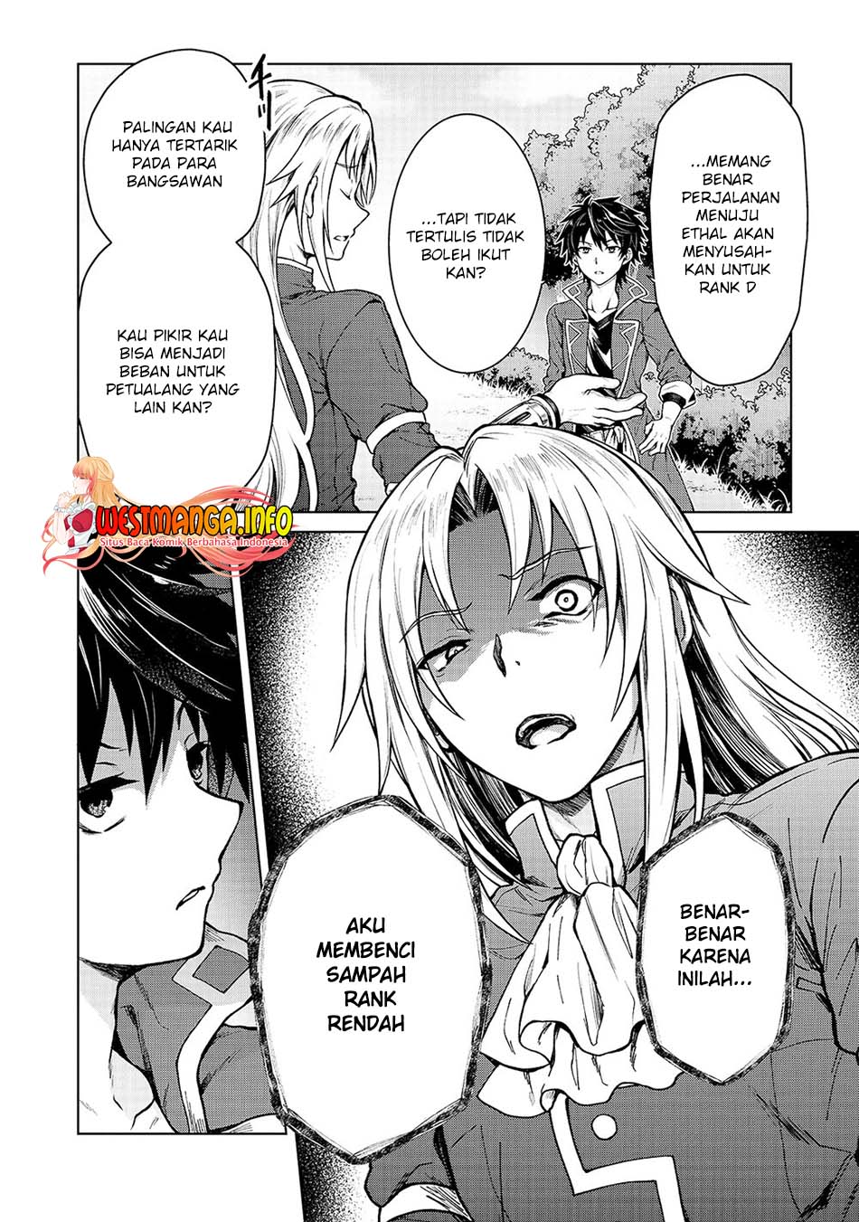 D Rank Adventurer Invited By A Brave Party, And The Stalking Princess Chapter 02 Gambar 17