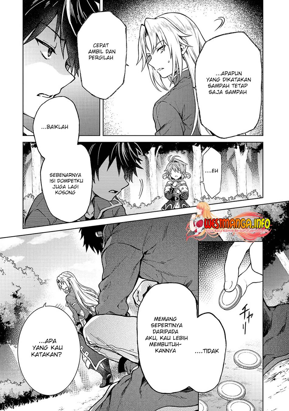 D Rank Adventurer Invited By A Brave Party, And The Stalking Princess Chapter 02 Gambar 22