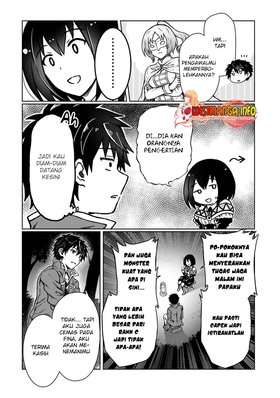 D Rank Adventurer Invited By A Brave Party, And The Stalking Princess Chapter 04 Gambar 10