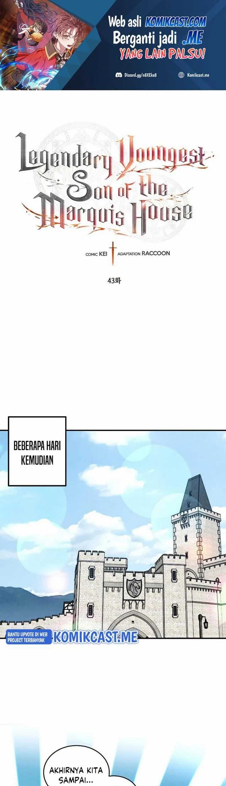 Manhwa Legendary Youngest Son of the Marquis House Chapter 43 gambar nomor 2