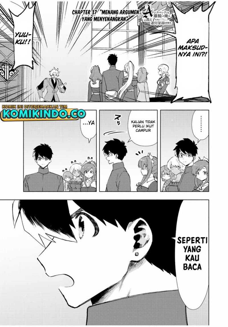 Manga A Rank Party wo Ridatsu Shita Ore wa, Moto Oshiego Tachi to Meikyuu Shinbu wo Mezasu Chapter 37 gambar nomor 2