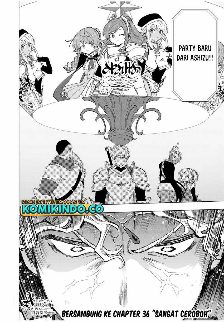 A Rank Party wo Ridatsu Shita Ore wa, Moto Oshiego Tachi to Meikyuu Shinbu wo Mezasu Chapter 35 Gambar 13